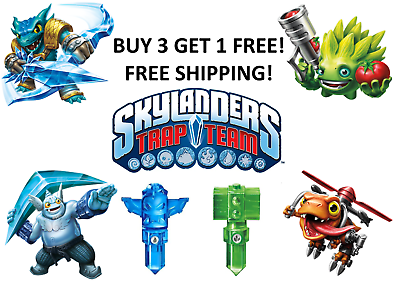 #ad Skylanders Trap Team Figures amp; Traps BUY 3 GET 1 FREE FREE SHIPPING $11.99
