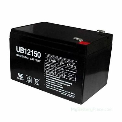 #ad UPG UB12150 Battery 12V 15AH SLA AGM F2 Spade Terminal $35.95