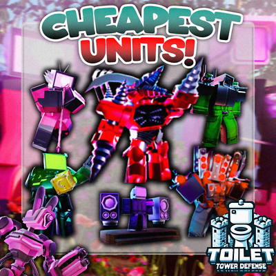 #ad Toilet Tower Defense TTD Units CHEAPEST amp; FASTEST ROBLOX $17.99