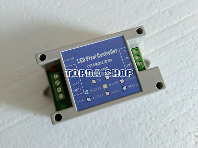 #ad 1PC Mini type DMX WS2812 Converter LED controller $95.50