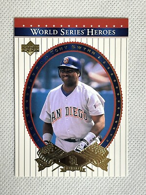 #ad 2002 Upper Deck Tony Gwynn #57 World Series Heroes Baseball Card Padres HOF $1.99