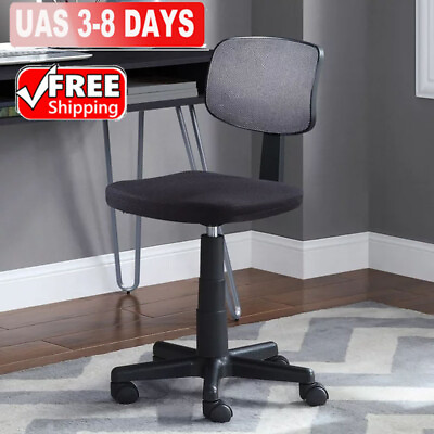 #ad Ergonomic Mesh Task Chair Office Computer Desk Chair with Plush Padded Seat Gray $28.40