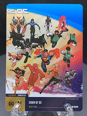 #ad Right Panel DC Hybrid Trading Card 2023 SDCC Dawn Of DC Legendary #A420 Holo $29.99