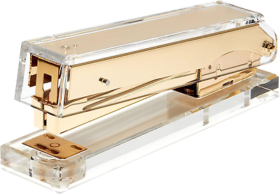 #ad Acrylic Stapler Gorgeous Modern Accessory for the Stylish Desk at Home Office $33.74