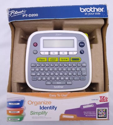 #ad Brother P Touch PT D200 Easy To Use Label Maker $19.99