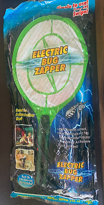 #ad Electric Bug Zapper Raquet Easy To Use Safe Bug Killer Multiple Colors $13.50