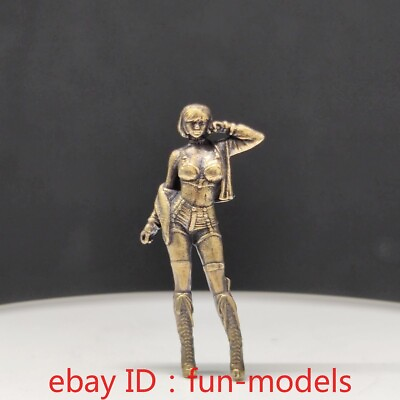 #ad 1quot;Brass Modern Tall Boots Beauty 1:64 Handmade Miniature Car Model $9.67
