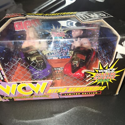 #ad WCW NWO 1999 Nitro Streetrods Racing Champions Giant Vs Konnan diecast 2 Pack $9.80
