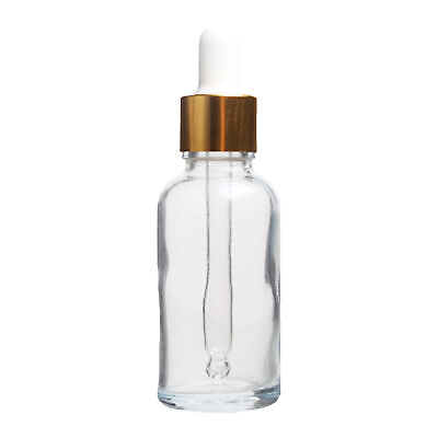 #ad Clear Dropper Bottle Glass Essential Oil Liquid Aromatherapy Perfume Container 5 $7.16