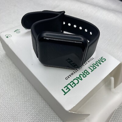 #ad Smart Bracelet Smartwatch Heart Rate Blood Pressure Calls Social Media Black $15.39