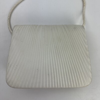 #ad White Unbranded 6quot; x 5quot; Purse Handbag $13.49