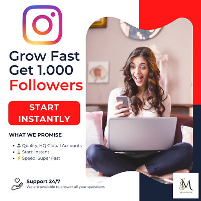 #ad 1000 F InstaFame Pack Follow Instant Start 24hrs Delivery 🚚💨 HQ Global $7.00