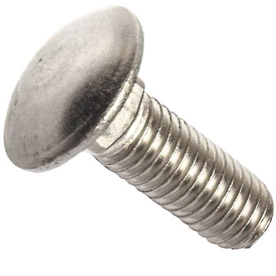#ad 5 16 18 Carriage Bolts Stainless Steel All Lengths and Quantities in Listing $291.03