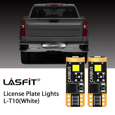 #ad T10 194 W5W LED License Plate Light Bulbs for Chevrolet Silverado 1500 2019 2022 $9.99