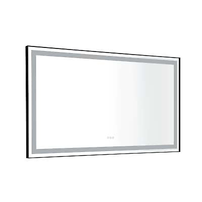#ad 60X36 LED Lighted Bathroom Vanity Wall Mounted Mirror Anti Fog $546.24