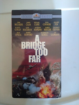 #ad A Bridge Too Far: Sean Connery Michael Caine Gene Hackman 2 VHS Box Set NEW $7.44