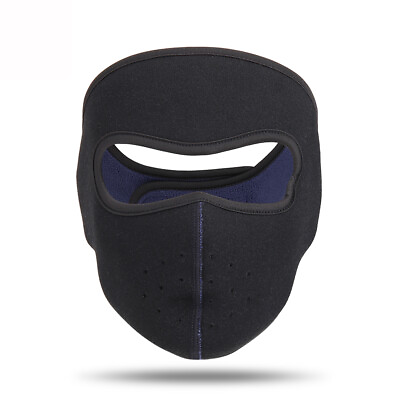 #ad Winter Fleece Mask Warm Mask Outdoor Windproof Breathable Skiing Full Face Cover $8.99