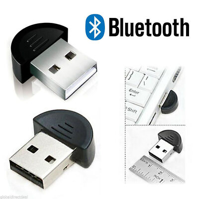 #ad Universal Mini USB2.0 EDR Wireless Bluetooth V2.0 Dongle Adapter Converter Pamp;P $10.22