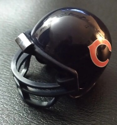 #ad Chicago Bears Mini Football Helmet NFL GumBall Machine Toy Riddell 8 2010 $7.49