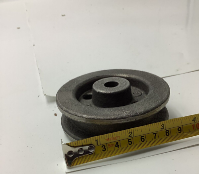 #ad NEW Black Single Groove Cast Iron Pulley 3875 Ships FAST FREE from USA $19.99