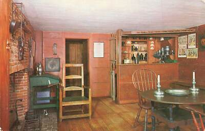 #ad Hall Tavern Bar Dining Room Interior Lot of 2 Deerfield MA Chrome VTG P105 $5.59