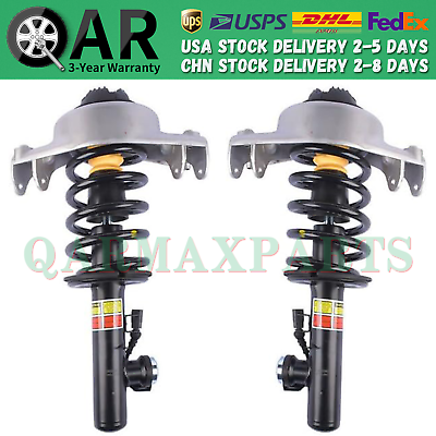 #ad #ad Pair Front Shock Struts Assembly w Electronic For Audi Q5 SQ5 8R0413029 09 17 $430.00