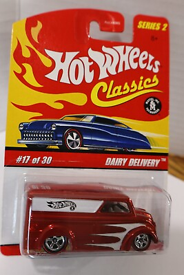 #ad HOT WHEELS CLASSICS DAIRY DELIVERY 17 Of 30 SPECIAL SERIES 2 2005 RED ORANGE $7.99