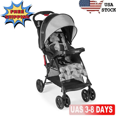 #ad Baby Lightweight Umbrella Stroller Travel Infant Seat Pushchair Storage Basket $63.84