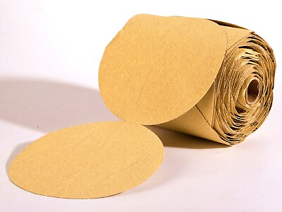 #ad 6 inch PSA Sanding Disc Sandpaper 100 Roll Sticky Back 40 800 Grit Sand Paper $16.99