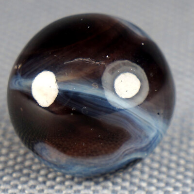 #ad Vintage Marble: Mint 5 8 Dark Purple West Virginia Swirl One Killer Old Mib $3.97