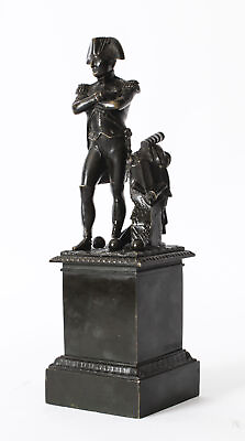 #ad Antique Library Bronze of Napoleon Bonaparte 19th Century GBP 1950.00