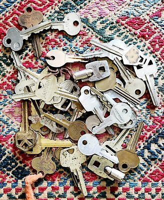 #ad Vintage Key Lot Of 36 Made By Star Taylor Sargent Brooklyn Lock More $9.99