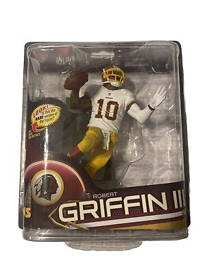 #ad NFL Series 32 Robert Griffin III Redskins 10 Football Team Figure New $14.99