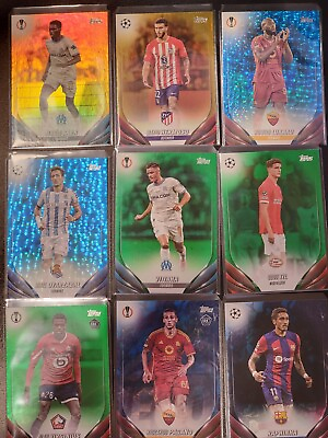 #ad 2023 24 Topps UEFA Club Competitions Flagship Numbered Parallels $5.00