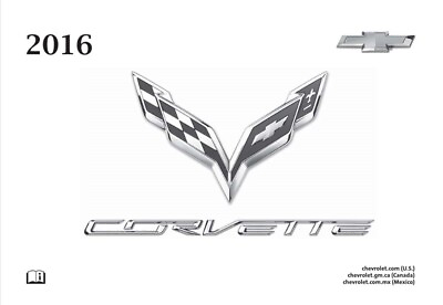 #ad 2016 Chevrolet Corvette Owners Manual User Guide $36.49