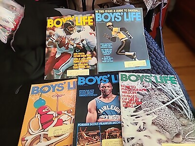 #ad Boys Life Scouts Magazine lot of 5 vintage 80#x27;s Lot 002 Sports $10.99