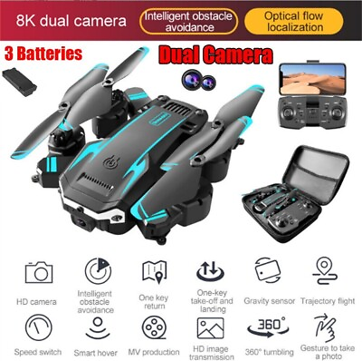 #ad Drone X Pro 4K HD Selfie Camera WIFI FPV GPS Foldable RC Quadcopter 3 Batteries $27.99