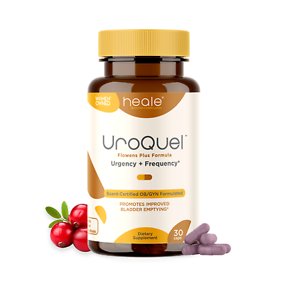 #ad UroQuel Natural Bladder Control Cranberry Supplement Cranberry Pills 30 ct $29.99