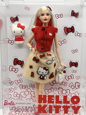 #ad Hello Kitty Barbie Doll 2017 Limited 20000 with Robert Best Sketch New $334.25