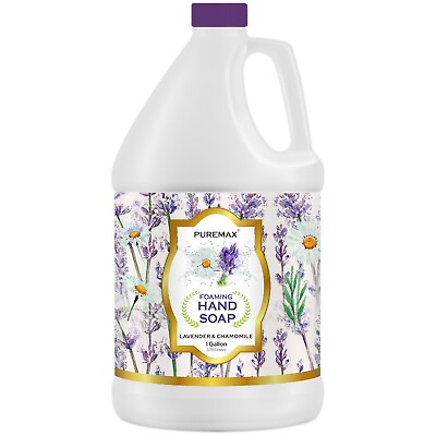 #ad #ad Puremax Foaming Hand Soap Refills Essential Oils Lavender Chamomile 128 Fl Oz $39.99