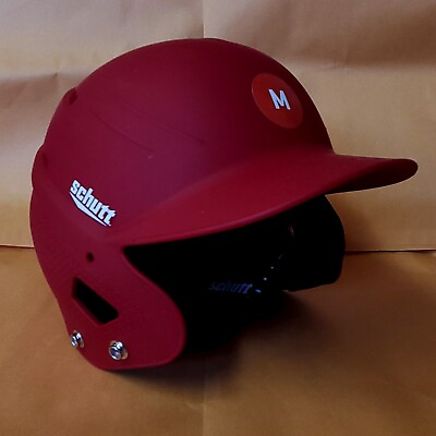 #ad NWT Schutt XR2 Fitted Batter#x27;s Helmet SCARLET RED CARDINAL MATTE SIZE: M $25.00