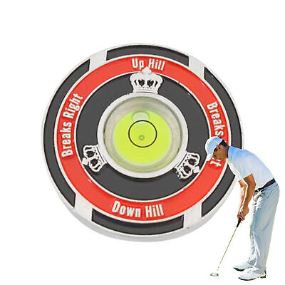 #ad Golf Putt Green Reader Golf Ball Marker Level High Precision Golf Putting Aid $8.39