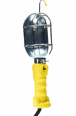 #ad Bayco SL 425 Incandescent Work Light W 25 Foot Cord amp; Metal Guard Yellow $24.99
