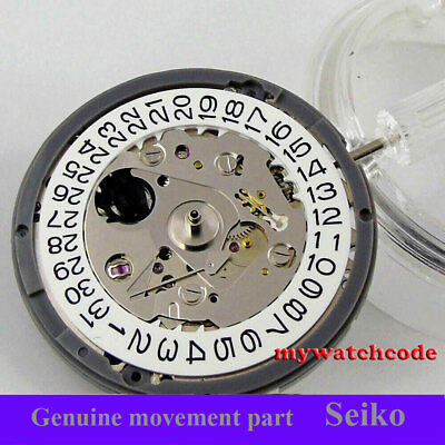 #ad Japan 24 jewels automatic SII or TMI NH35A 3 Hand Brand New mechanical movement $27.95