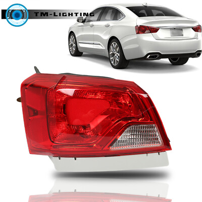 #ad Driver Left Side Tail Light For 2014 2019 2020 Chevrolet Impala Tail Lamp Outer $78.89