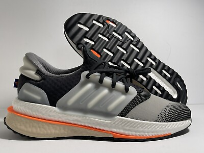 #ad adidas X PLRBOOST Grey Carbon Off White Men#x27;s Size 13 US Shoes HP3147 $89.99