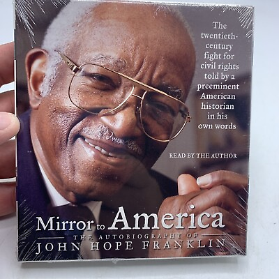 #ad Mirror to America: The Autobiography of John Hope Franklin AUDIO CD 6 CD’s New $5.84