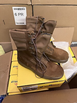 #ad Belleville USAF Temperate Weather Men#x27;s Combat Boot Coyote AFTWC Size 11.0 N $45.00