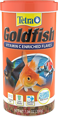 #ad Gold Fish Aquarium Flakes Nutritionally Balanced Vitamin C Enriched 7.06 Oz $14.49