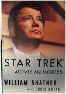 #ad Star Trek Movie Memories Hardcover By Shatner William GOOD $4.29